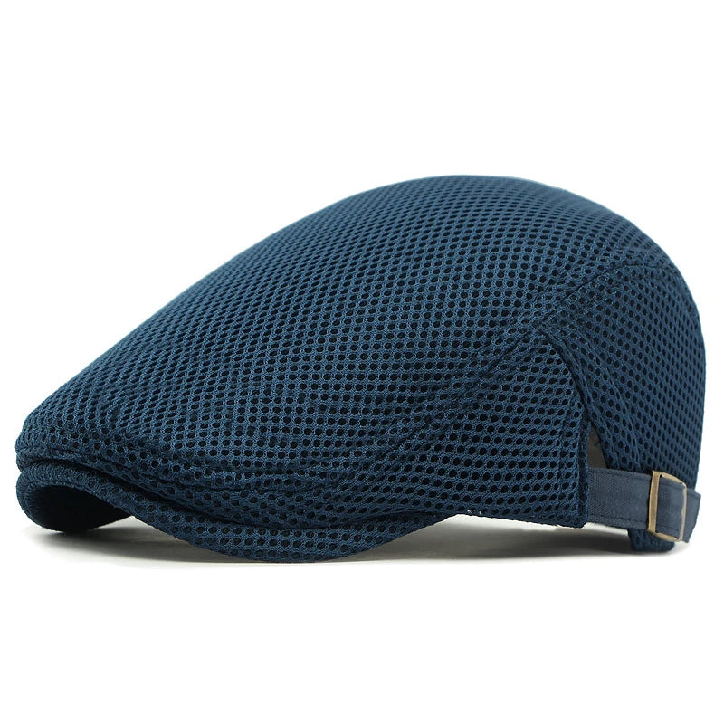 The Ventura - Breathable Mesh Ivy Flat Cap
