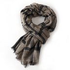 Matteo Cotton-Linen Scarf
