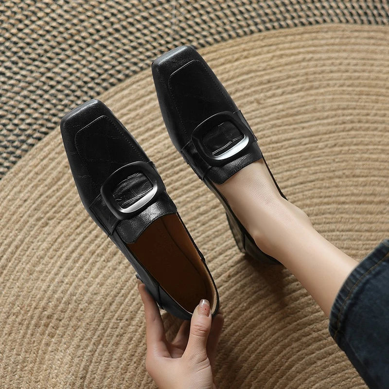 Charlotte Leather Pumps
