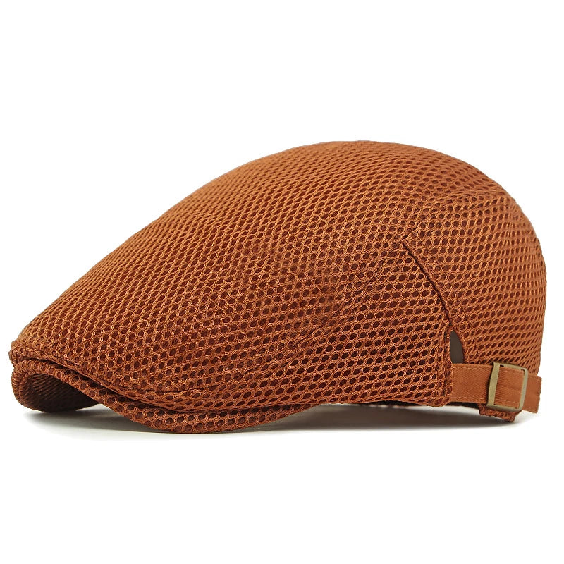 The Ventura - Breathable Mesh Ivy Flat Cap