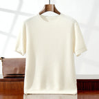 Silas Cashmere Waffle Knit Tee