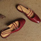Roselle Genuine Leather Slingback