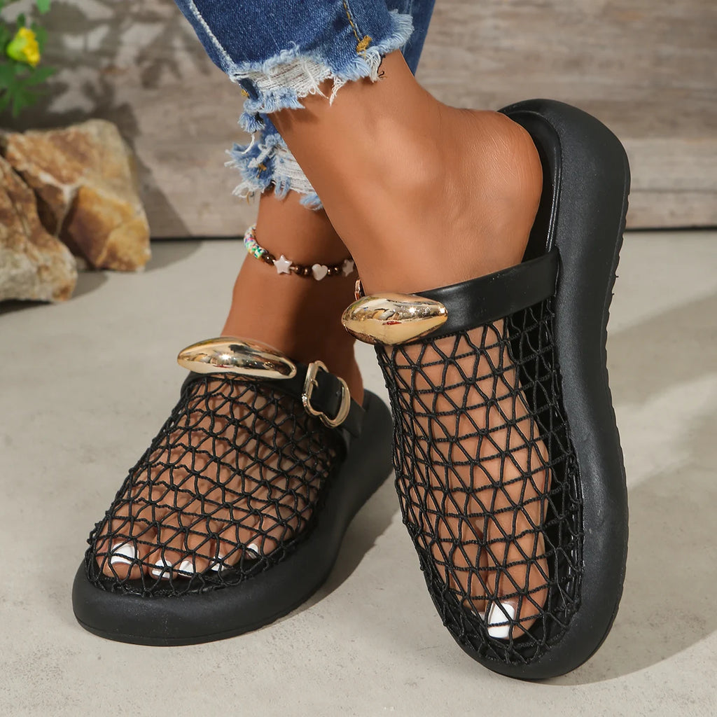 Brooke Mesh Sandals