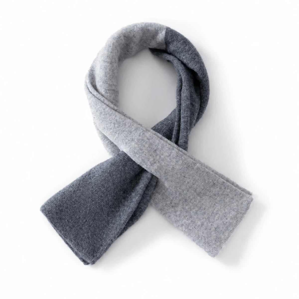 The Alden Two-Tone Wool Scarf
