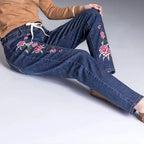 Garden Embroidered Jean