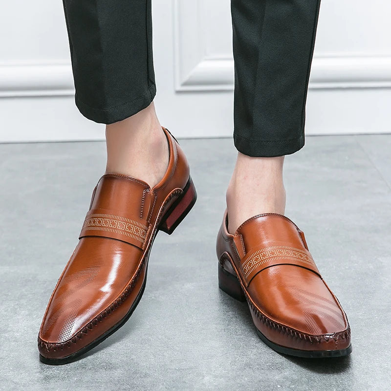 Hugo Ratero Hugo Retro Brown Leather Shoes – Wesley Blake