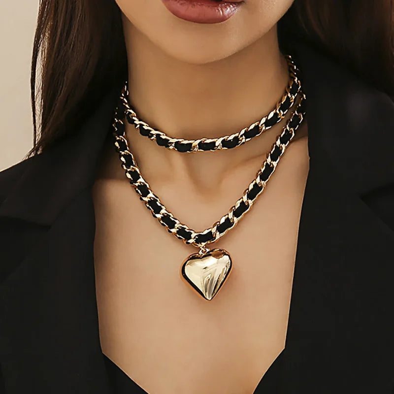 Valentina Heart Pendant Necklace