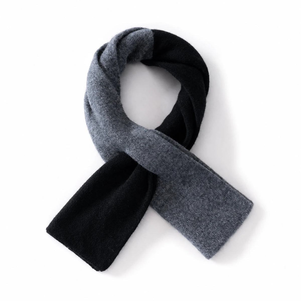The Alden Two-Tone Wool Scarf