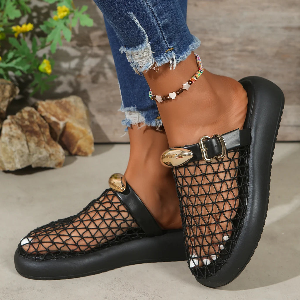 Brooke Mesh Sandals