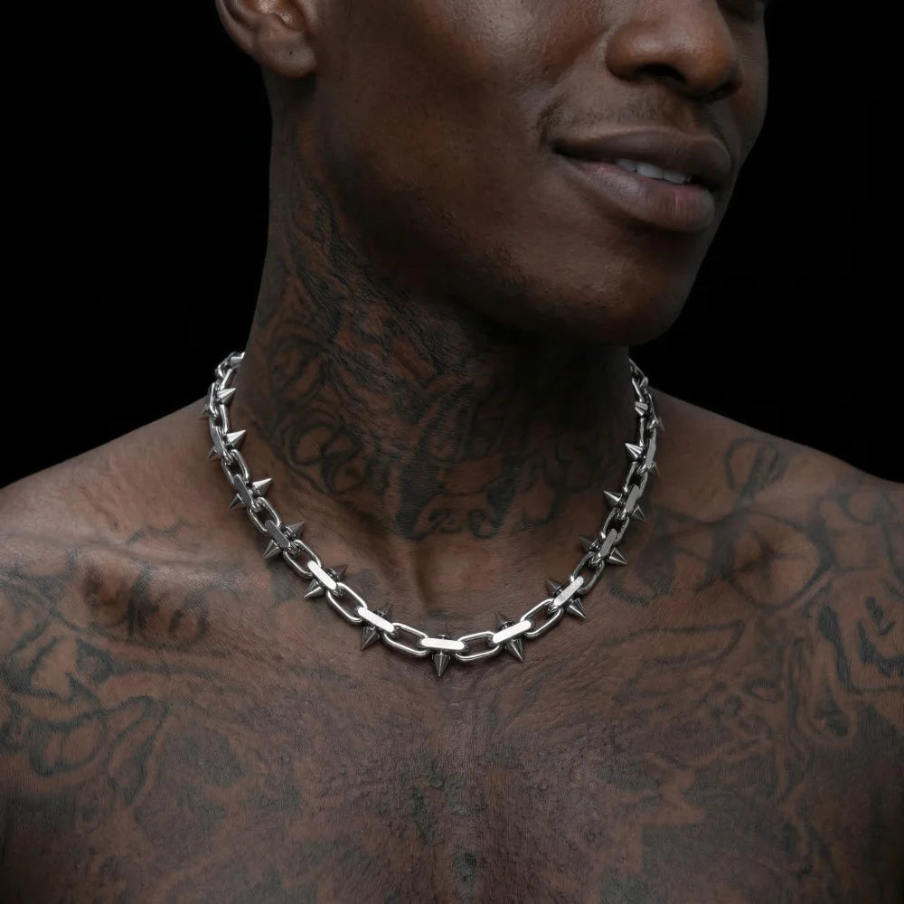 Spike Chain Collar