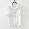 Harbor Linen Print Shirt