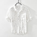 Harbor Linen Print Shirt