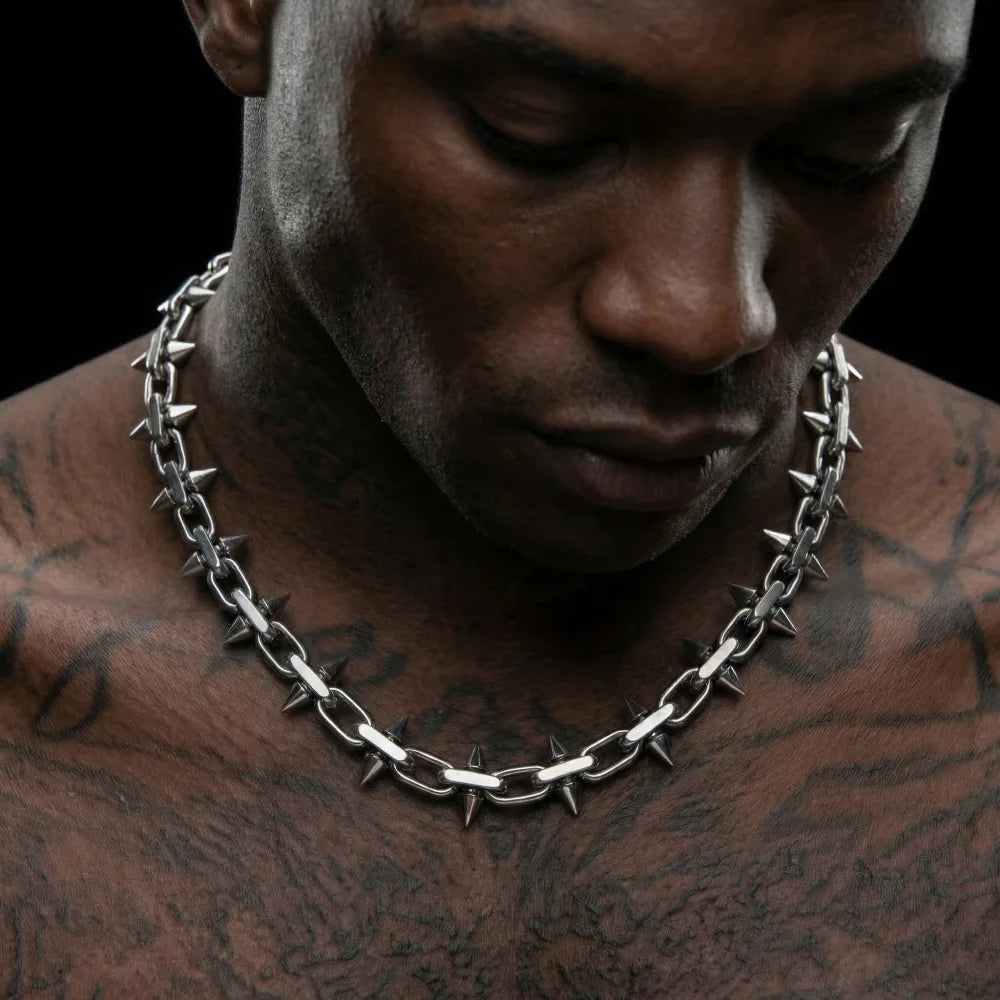 Spike Chain Collar