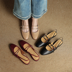 Roselle Genuine Leather Slingback