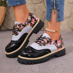 Rosefield Floral Brogue Oxford
