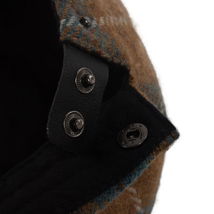 The Whitlock Wool Flat Cap