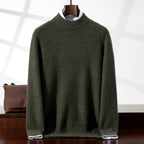 Elias Cashmere Jacquard Winter Pullover