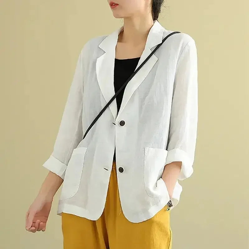 Haven Linen Blazer