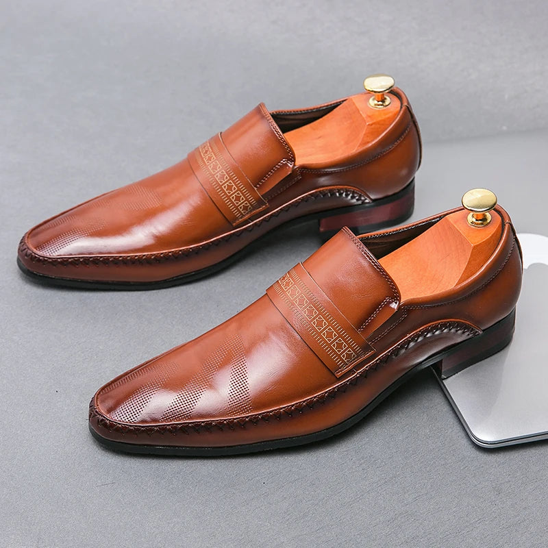 Hugo Ratero Hugo Retro Brown Leather Shoes – Wesley Blake