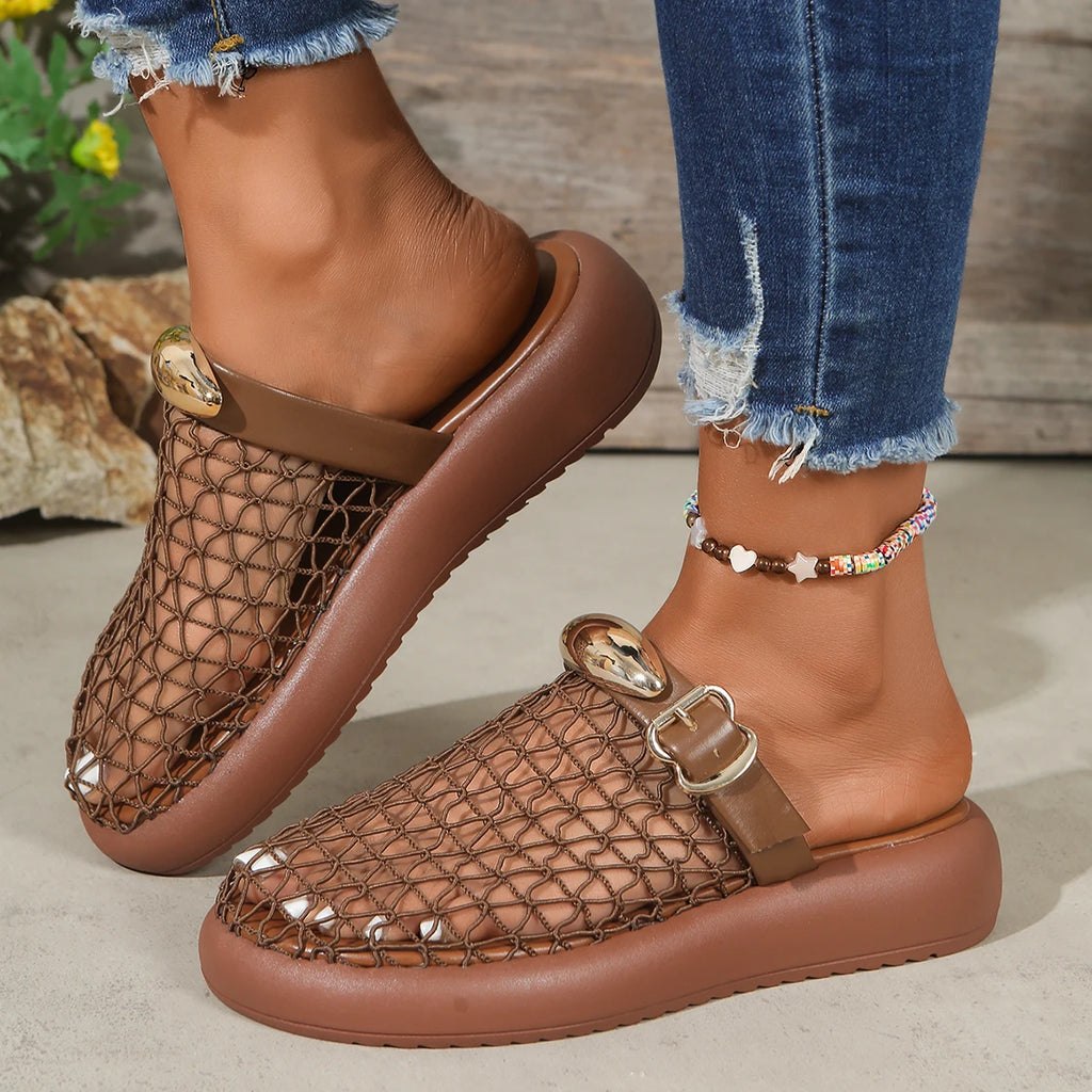 Brooke Mesh Sandals