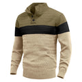 Arlo Knit Cotton-Blend Henley Sweater