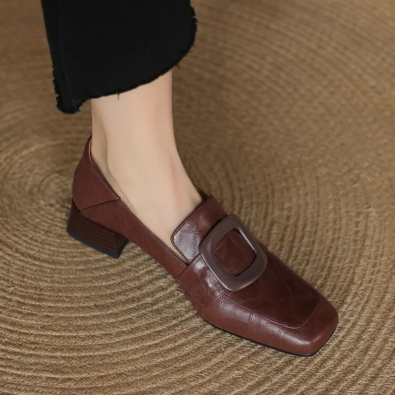 Charlotte Leather Pumps