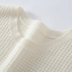 Silas Cashmere Waffle Knit Tee