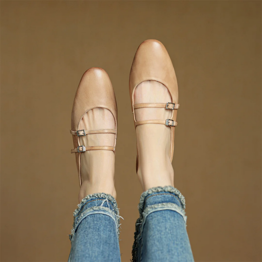 Roselle Genuine Leather Slingback
