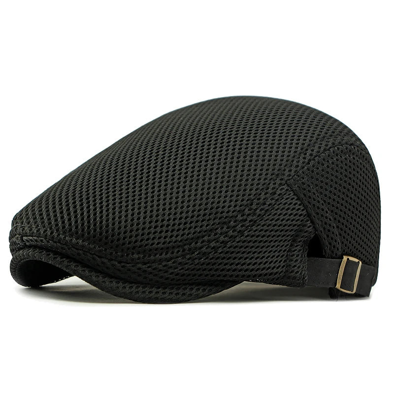 The Ventura - Breathable Mesh Ivy Flat Cap