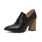 Monroe Block Heel Pump