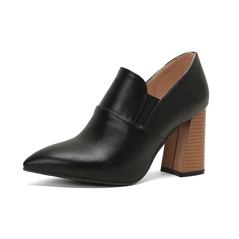 Monroe Block Heel Pump