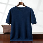 Silas Cashmere Waffle Knit Tee