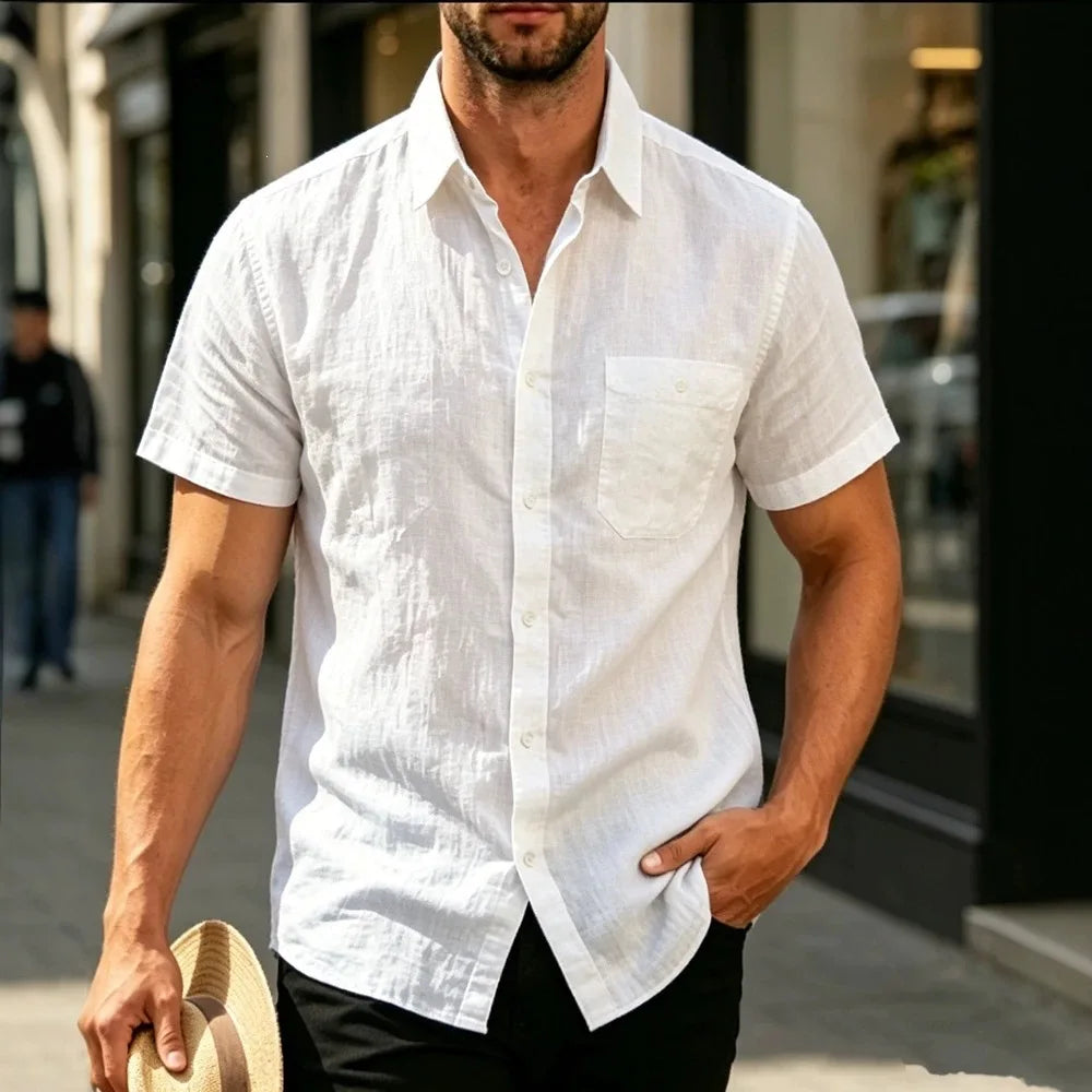 Haven Linen Short Sleeve Shirt