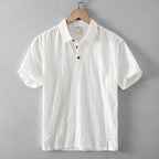 Enzo Linen Polo Shirt