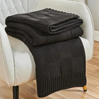 Sofia Cotton Knit Throw Blanket