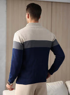 Arlo Knit Cotton-Blend Henley Sweater