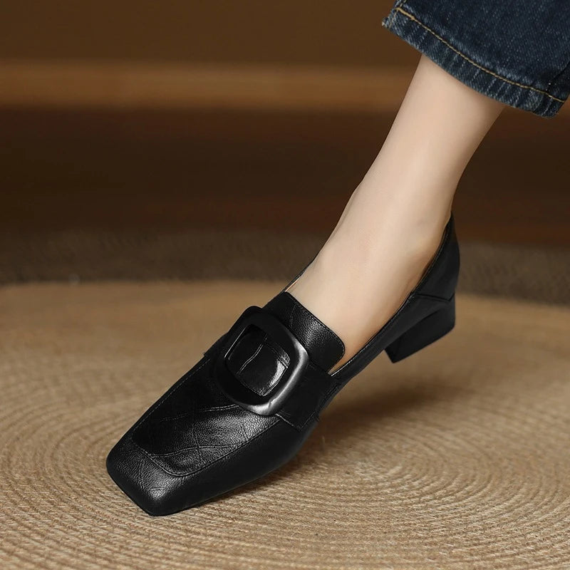 Charlotte Leather Pumps