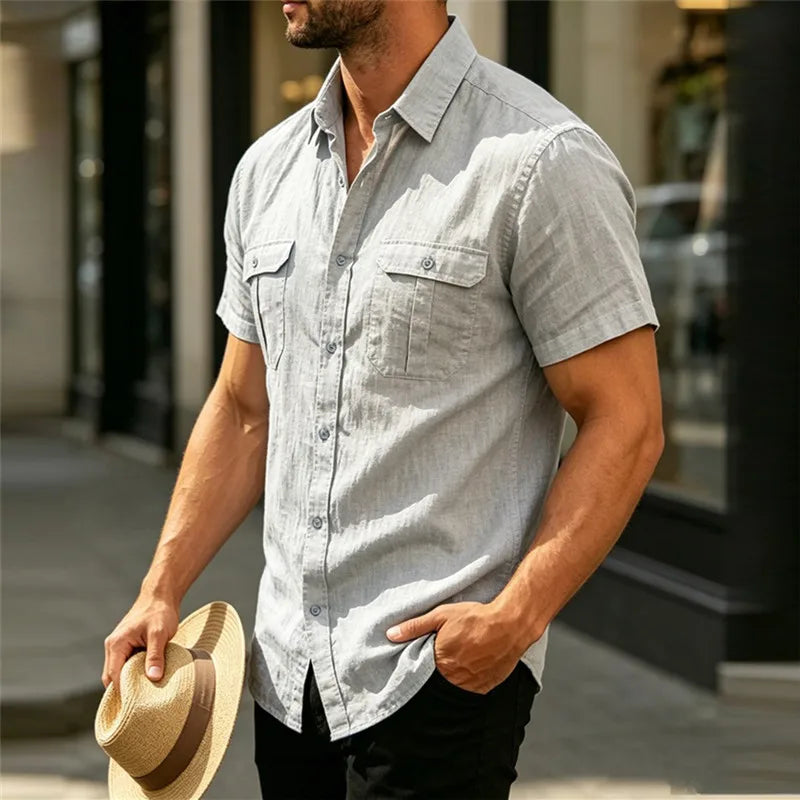 Haven Linen Short Sleeve Shirt