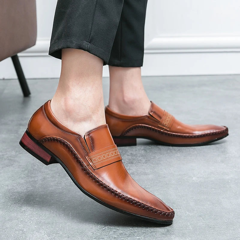 Hugo Ratero Hugo Retro Brown Leather Shoes – Wesley Blake