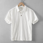 Enzo Linen Polo Shirt