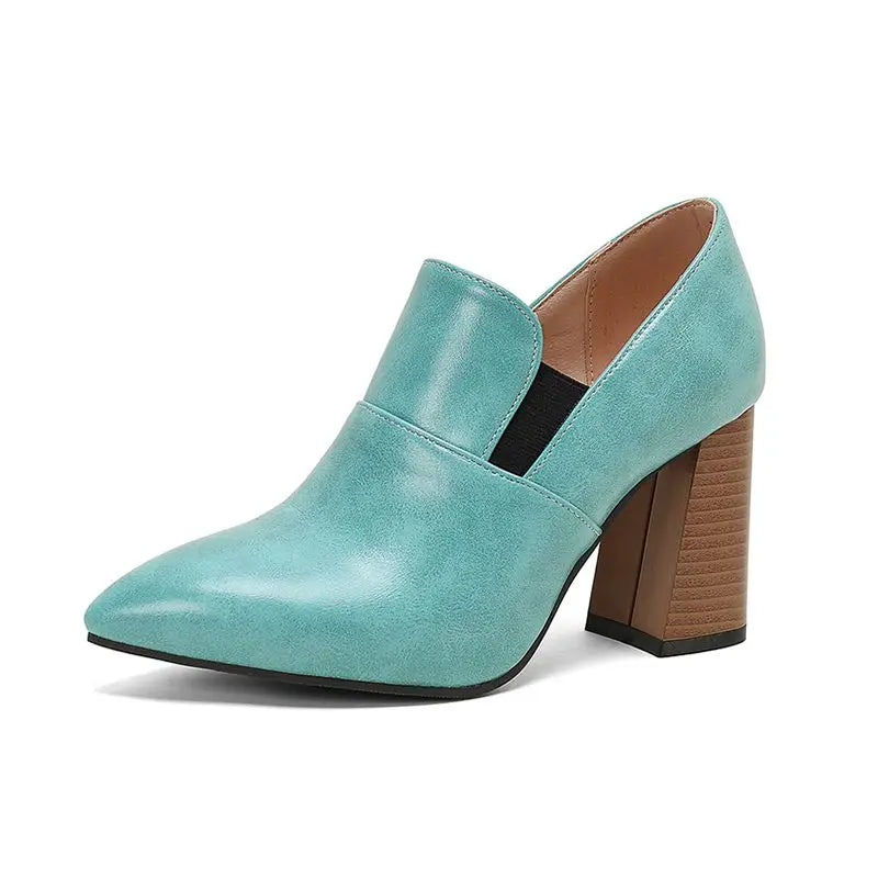 Monroe Block Heel Pump