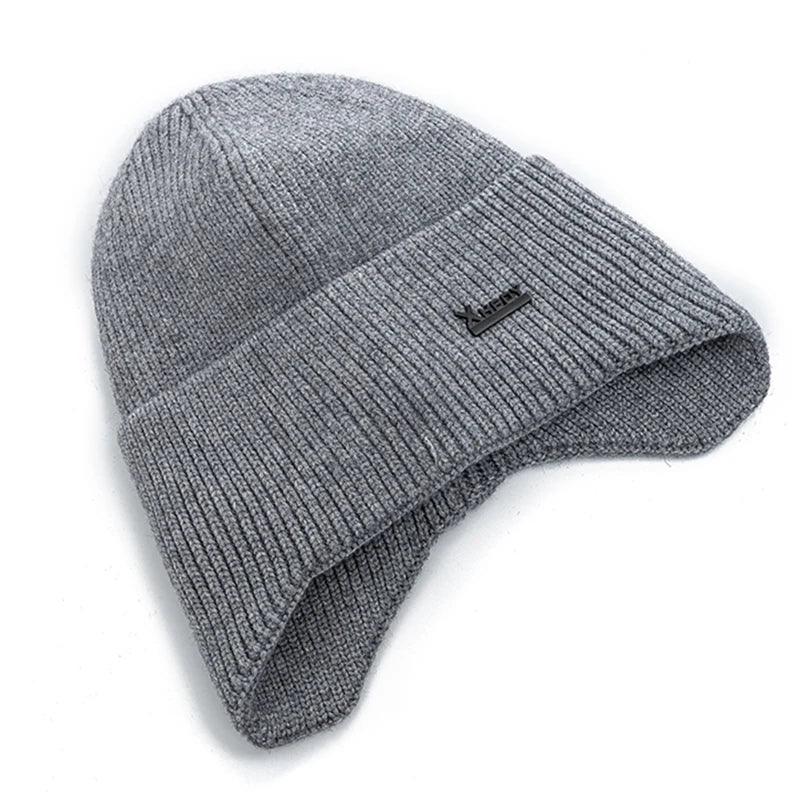 The Hollis Fleece-Lined Earflap Beanie