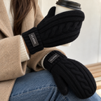 The Everly Cozy Knit Mittens