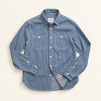 The Ashford Blue Stripe Overshirt