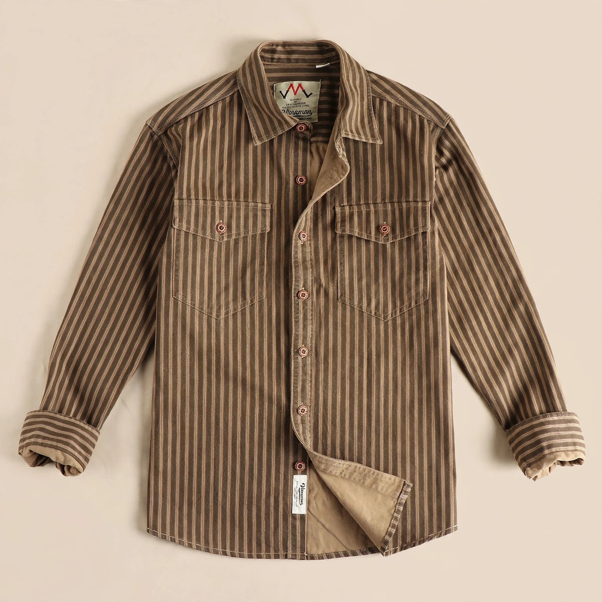The Dawson Hickory Work Shirt