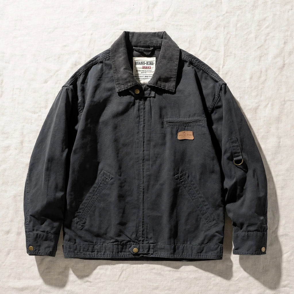 The Detroit Work Jacket - Corduroy Collar
