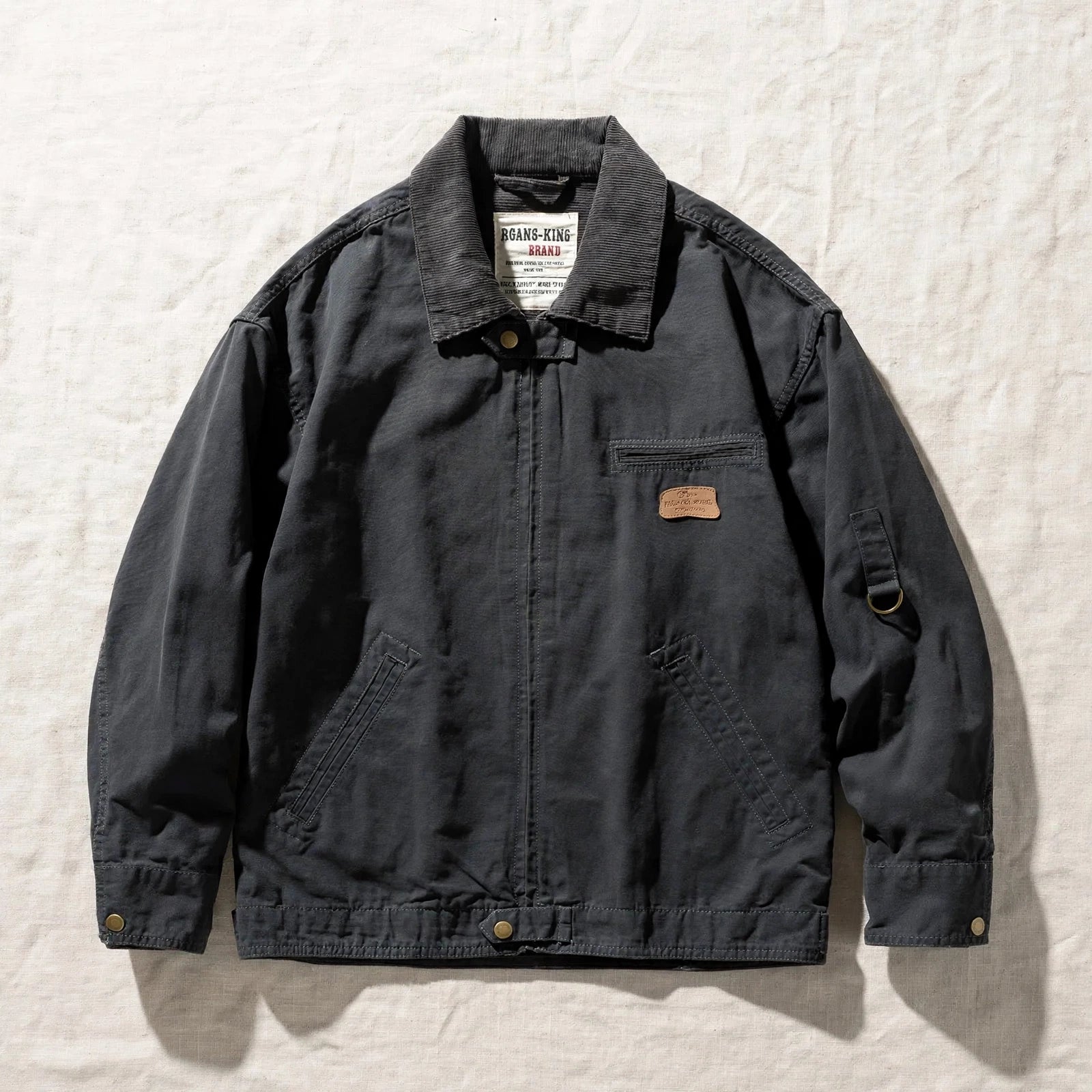 The Detroit Work Jacket - Corduroy Collar