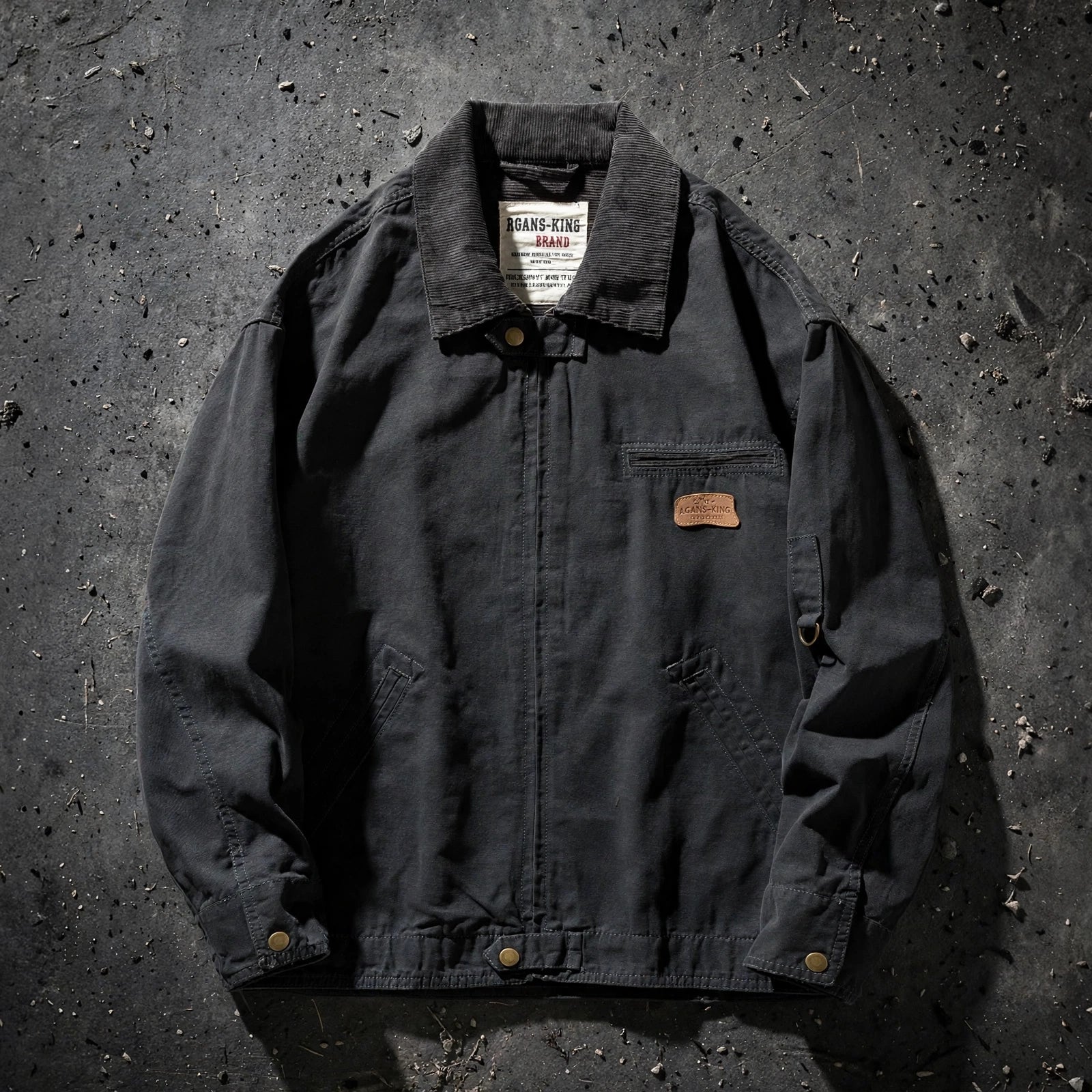 The Detroit Work Jacket - Corduroy Collar