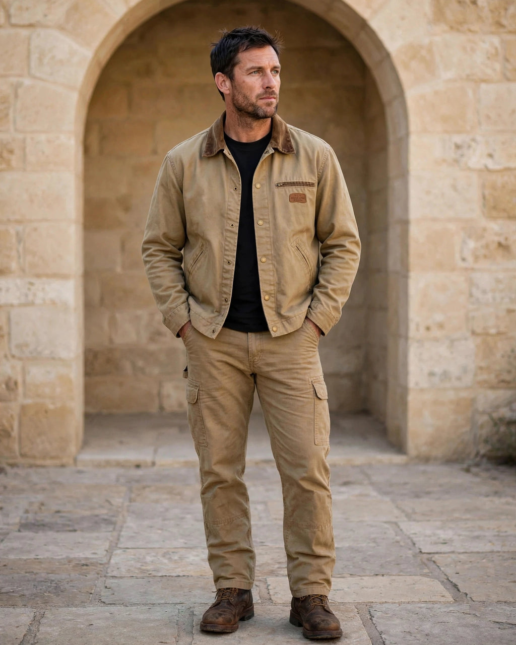 The Detroit Work Jacket - Corduroy Collar