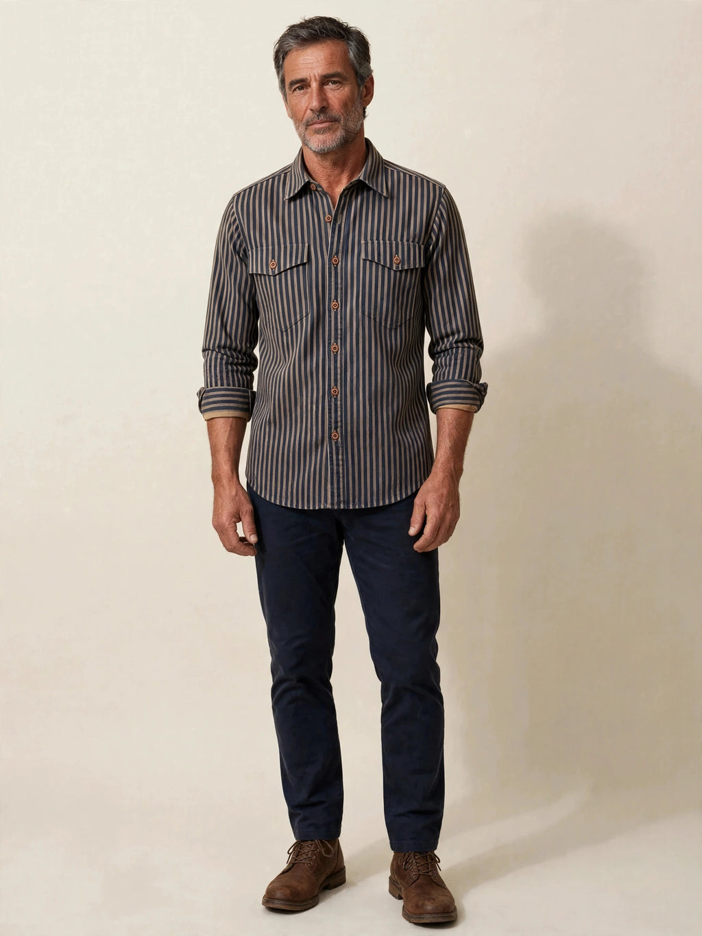 The Dawson Hickory Work Shirt
